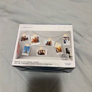 York & Lane Photo Clip String Lights